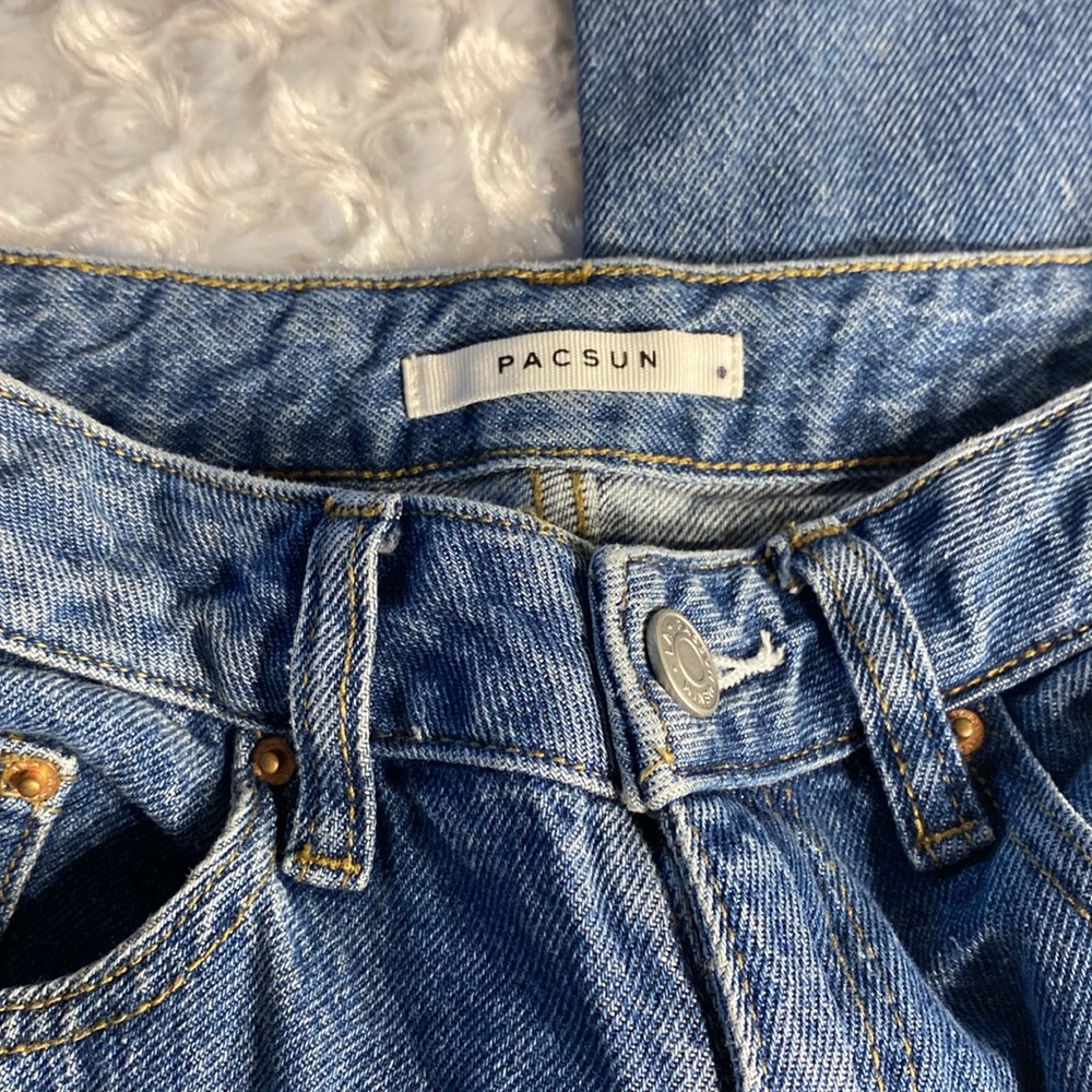 PACSUN ying n yang 90s boyfriend jeans size 26 - Picture 5 of 9